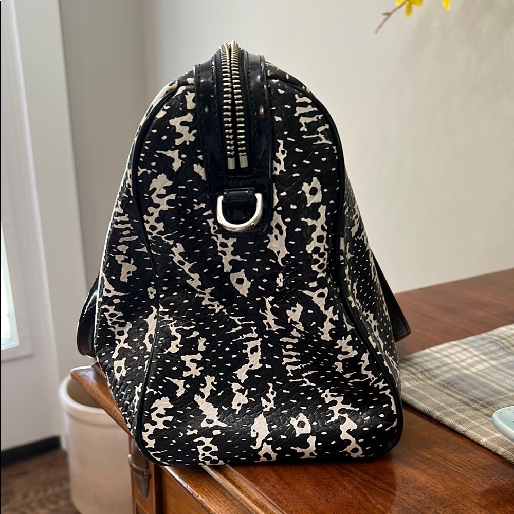 Coach Black and White Women's Handbag - Picture 7 of 14